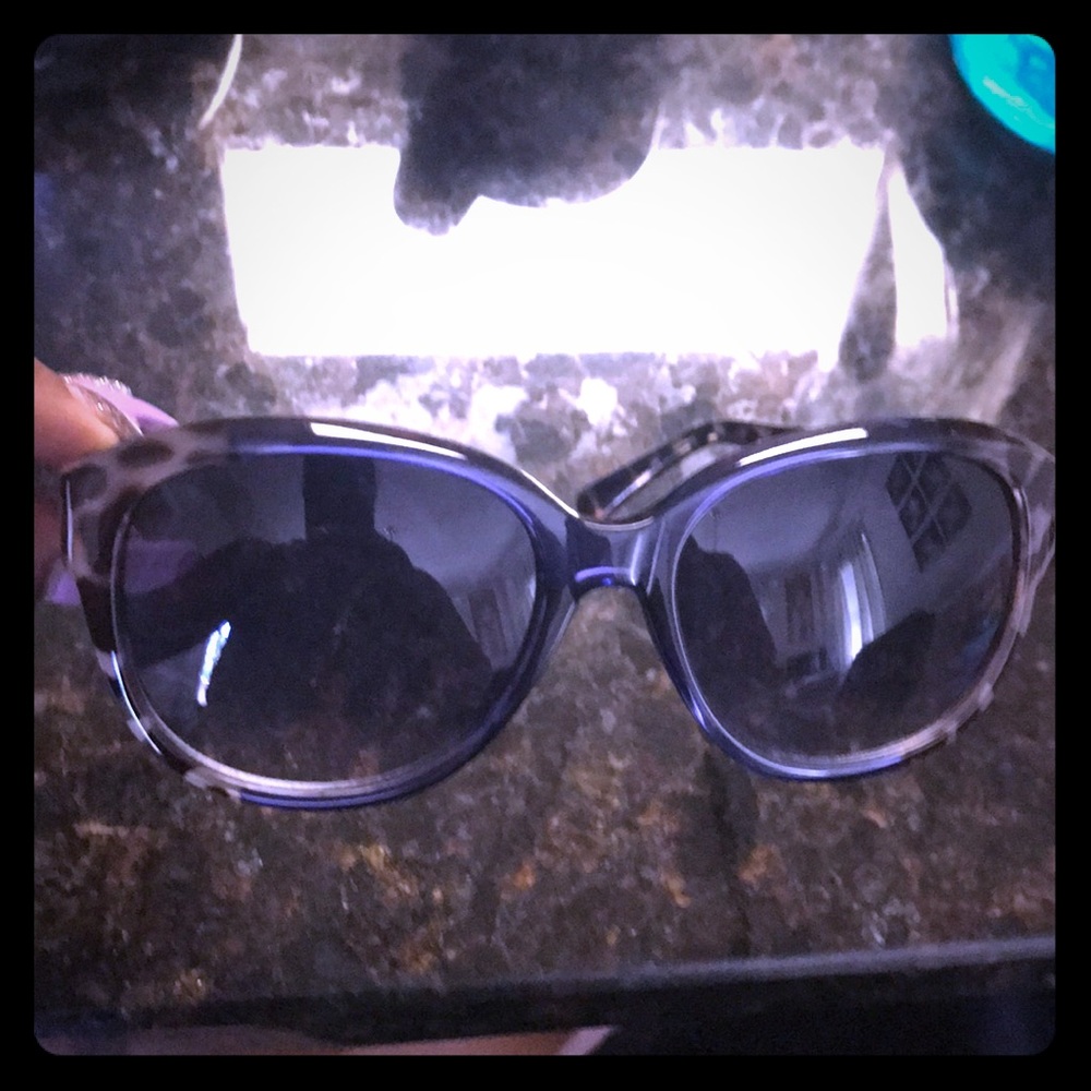 Vince Camuto Two-Tone Round Sunglasses